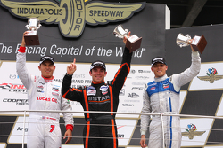 Podio: Vincitore della gara Sean Rayhall, 8 Star Motorsports, secondo posto Max Chilton, Carlin e te