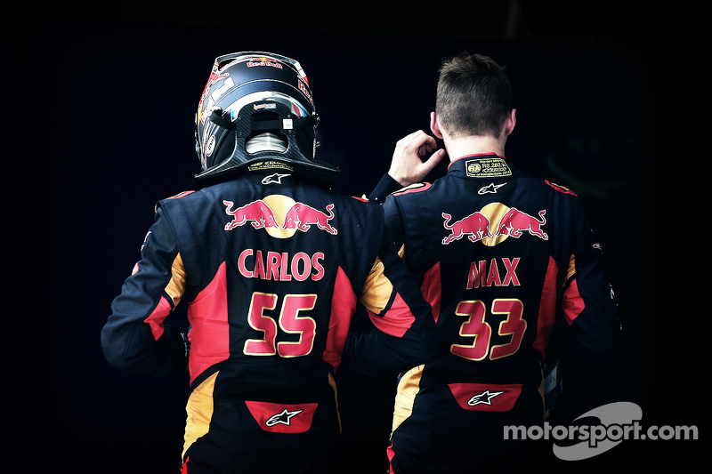 Carlos Sainz Jr., Scuderia Toro Rosso, Max Verstappen, Scuderia Toro Rosso