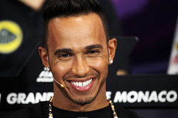 Lewis Hamilton, Mercedes AMG F1 lors de la conférence de presse de la FIA