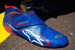 Une chaussure Alpinestars de Max Verstappen, Scuderia Toro Rosso