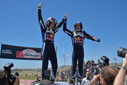 Ganadores Jari-Matti Latvala y Miikka Anttila, Volkswagen Polo WRC, Volkswagen Motorsport