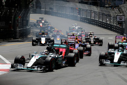 Start of the race Lewis Hamilton, Mercedes AMG F1 Team