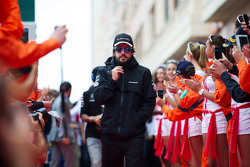 Fernando Alonso, McLaren on the drivers parade