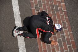 El ganador Juan Pablo Montoya, de Penske Chevrolet