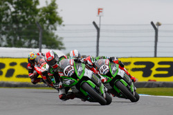 Jonathan Rea, Kawasaki et Tom Sykes, Kawasaki
