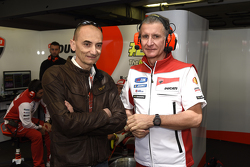 Claudio Domenicali e Paolo Ciabatti, Ducati Team