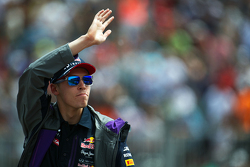Daniil Kvyat, Red Bull Racing, lors de la parade des pilotes