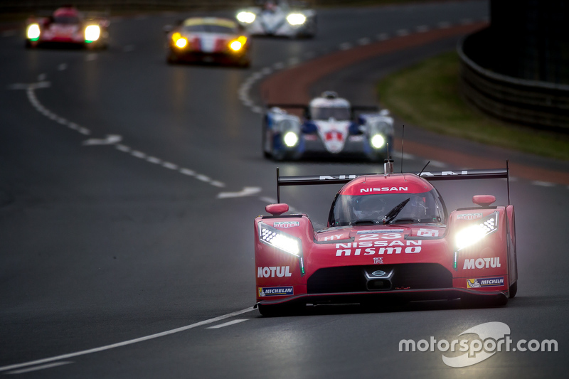 #23 Nissan Motorsports Nissan GT-R LM NISMO: Olivier Pla, Jann Mardenborough, Max Chilton