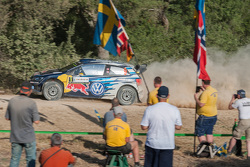 Andreas Mikkelsen et Ola Floene, Volkswagen Polo WRC, Volkswagen Motorsport