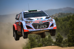 Hayden Paddon et John Kennard, Hyundai i20 WRC, Hyundai Motorsport