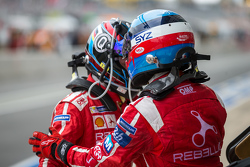#12 Rebellion Racing Rebellion R-One: Nicolas Prost wisselt met Nick Heidfeld
