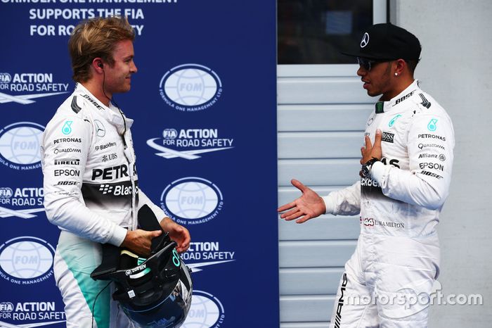 El duelo entre los de Mercedes continuó en Austria 2015