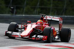 Esteban Gutierrez, pilote d'essais et de réserve Ferrari SF15-T