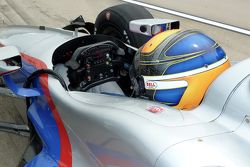 Matthew Brabham tests an Andretti Autosport IndyCar