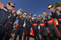 Marc Martin, Daniel Sordo, Nicolas Gilsoul, Thierry Neuville, Hayden Paddon, John Kennard, Kevin Abb
