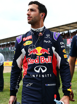 Daniel Ricciardo, Red Bull Racing sur la grille