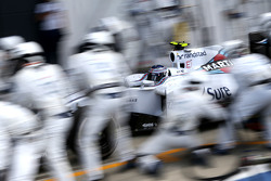 Valtteri Bottas, Williams F1 Team pendant un arrêt aux stands