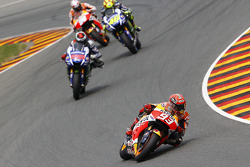 Marc Marquez, Repsol Honda Team, Jorge Lorenzo, Valentino Rossi, Yamaha Factory Racing et Dani Pedrosa, Repsol Honda Team
