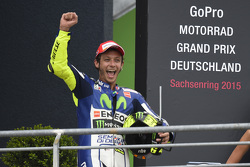 Terceiro colocado Valentino Rossi, Yamaha Factory Racing