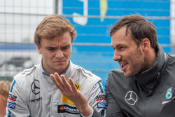 Лукас Ауэр, ART Grand Prix Mercedes-AMG C63 DTM и Гэри Паффет, ART Grand Prix Mercedes-AMG C63 DTM
