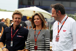 Federica Masolin, Sky F1 Italia, avec Davide Valsecchi