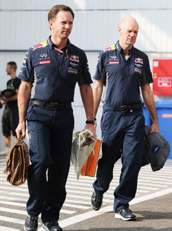 Christian Horner en Adrian Newey, Red Bull Racing