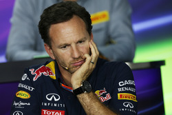 Кристиан Хорнер, руководитель команды Red Bull Racing на пресс-конференции FIA