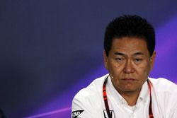 Yasuhisa Arai, Honda Motorsport Chief Officer in the FIA Press Conference