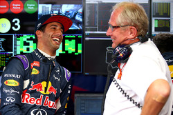 Daniel Ricciardo, Red Bull Racing with Dr. Helmut Marko