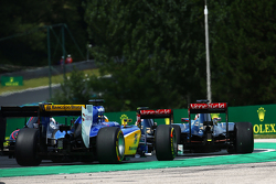 Marcus Ericsson, Sauber C34 al inicio de la carrera
