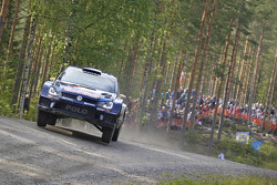 Andreas Mikkelsen y Ola Floene, Volkswagen Polo WRC, Volkswagen Motorsport