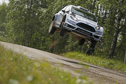 Ott Tanak e Molder Raigo, M-Sport Ford Fiesta WRC