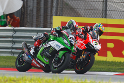 Jonathan Rea, Kawasaki e Chaz Davies, Ducati Team