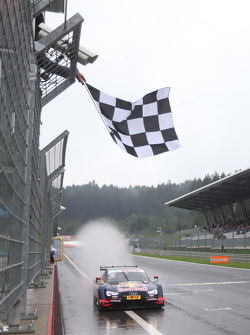 Победитель гонки: Маттиас Экстрем, Audi Sport Team Abt Sportsline, Audi A5 DTM