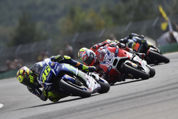 Valentino Rossi, Yamaha Factory Racing e Andrea Dovizioso, Ducati Team