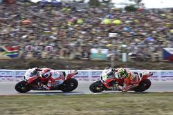 Andrea Dovizioso en Andrea Iannone, Ducati Team