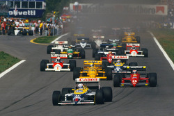 Inicio: Nigel Mansell, Williams lider