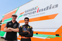 Jehan Daruvala and Nico Hulkenberg