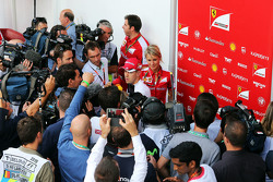 Sebastian Vettel, Ferrari con i giornalisti