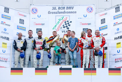 Podium: 1. Klaus Graf, Christian Hohenadel, Rowe Racing; 2. Adam Christodoulou, Andreas Simonsen, Hu