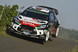 Mads Ostberg y Jonas Andersson, Citroën DS3 WRC, Citroën World Rally Team