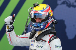 Il vincitore della gara Mark Webber, Porsche Team