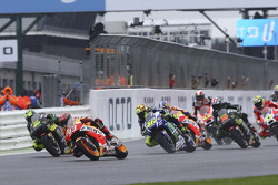 Départ : Marc Marquez, Repsol Honda Team, en tête