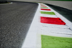 Detalle de los bordos en el circuito