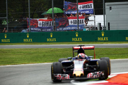 Макса Ферстаппена, Scuderia Toro Rosso STR10 поддерживают его фанаты