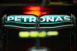 Mercedes AMG F1 Detalle del alerón trasero