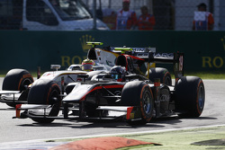 Sergey Sirotkin, Rapax devant Rio Haryanto, Campos Racing