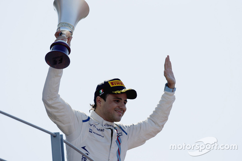 Podium : le troisième, Felipe Massa, Williams