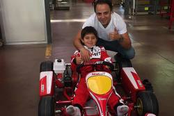 Felipinho Massa e kart
