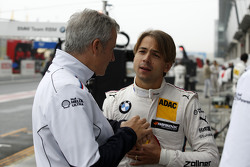 Jens Marquardt, directeur du sport automobile pour BMW et Augusto Farfus, BMW Team RBM BMW M34 DTM